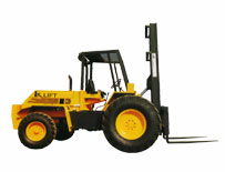 straightmast LK10M22 all terrain forklift