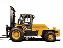 straightmast LK10M22 all terrain forklift