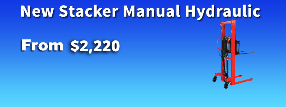stacker manual hydraulic
